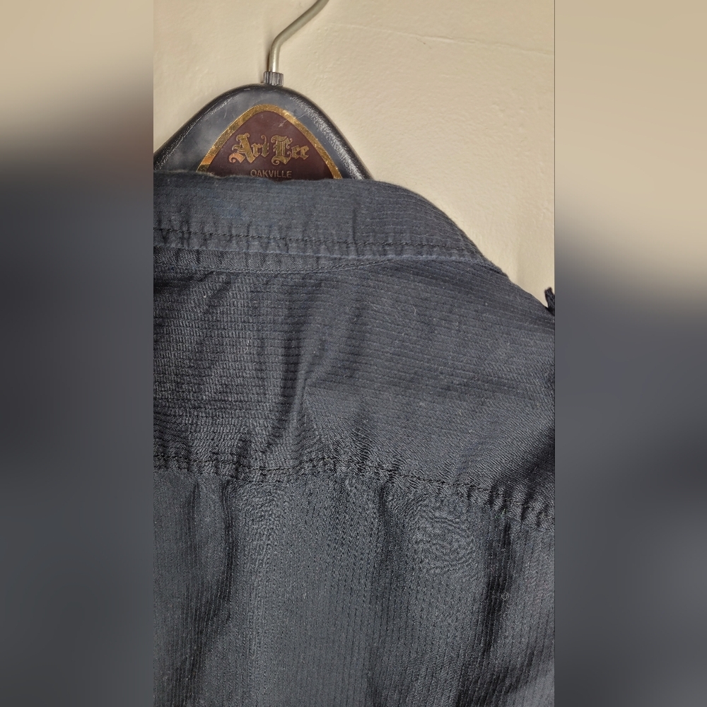Mens small American Rag Black collared dress shirt - Picture 3 of 7